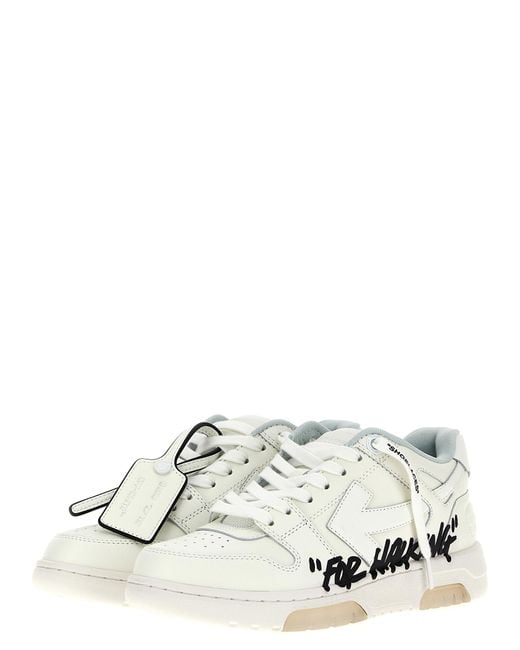 Off-White c/o Virgil Abloh White Out Of Office Sneakers