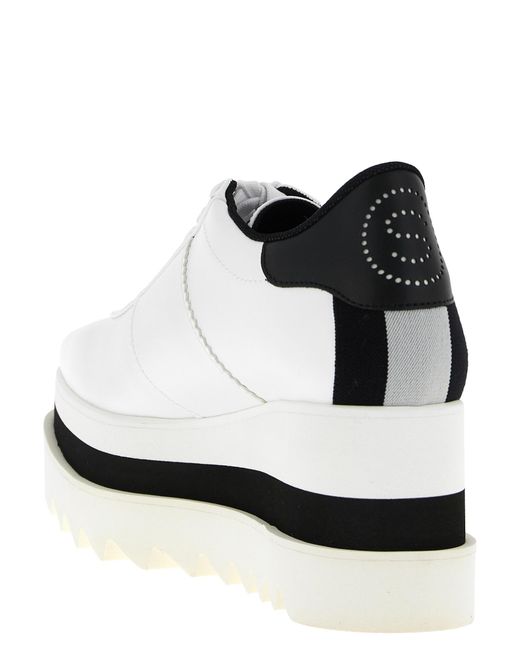 Stella McCartney White 'Elyse' Sneakers