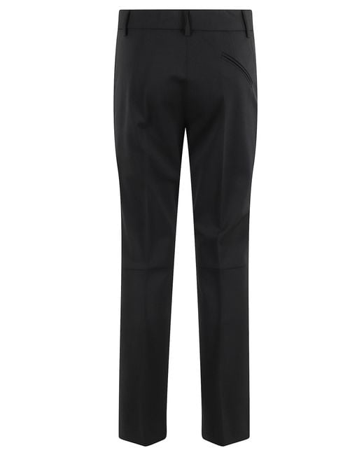 FEDERICA TOSI Black Pantalone Trombetta Frescolana