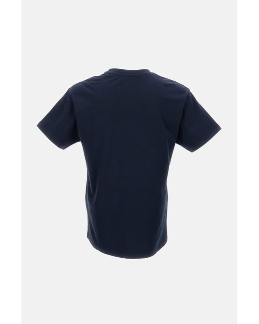 Givenchy Blue Cotton T-Shirt With Print for men