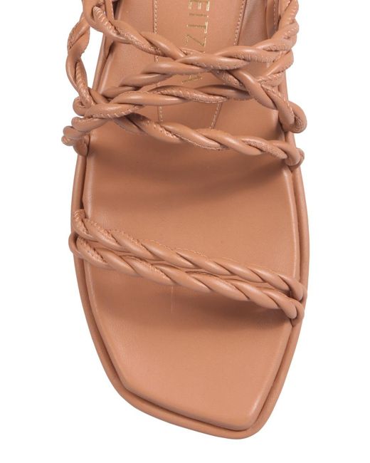 Stuart Weitzman Brown Calypso Sandals