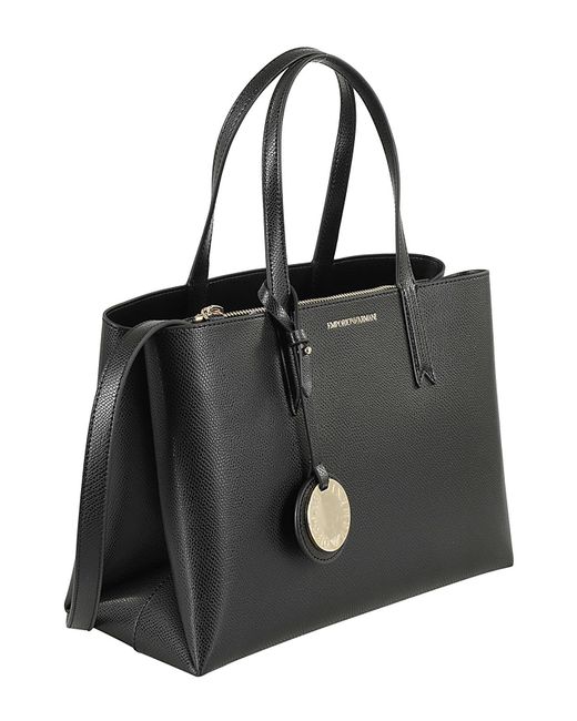 Emporio Armani Shopping Bag in Black Lyst UK