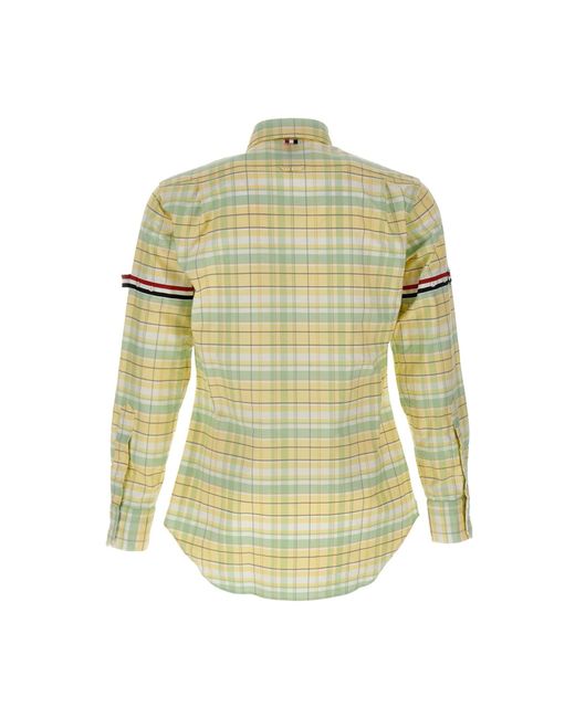 Thom Browne Yellow "classic" Cotton Shirt for men