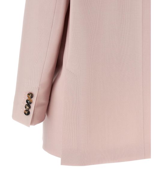 Max Mara Pink 'Mxmombrosa' Blazer