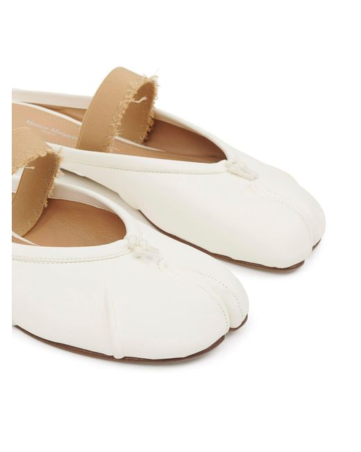 Maison Margiela White Ballerinas Shoes