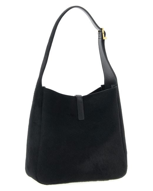 Saint Laurent Black Le 5 À 7 Small Shoulder Bag
