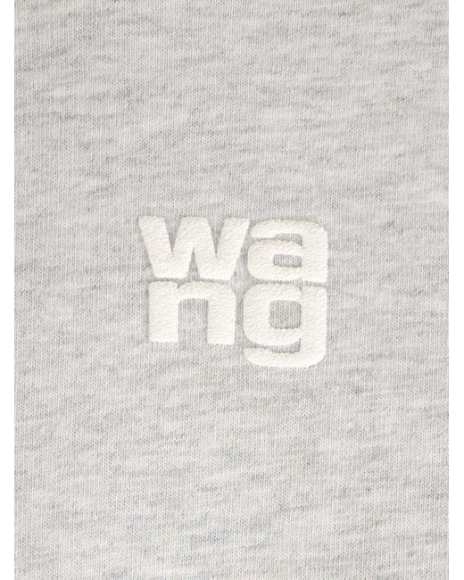 Alexander Wang White Essential Grey T-shirt