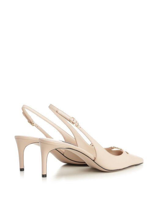 Dolce & Gabbana Natural Slingback
