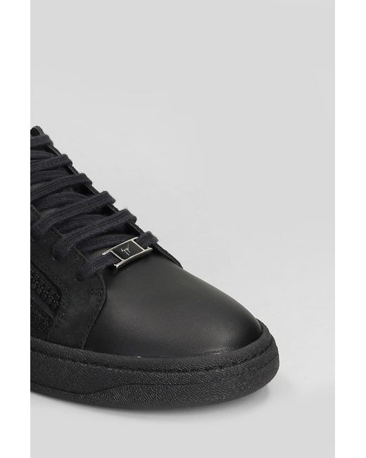 Giuseppe Zanotti Black Gz94 Sneakers for men