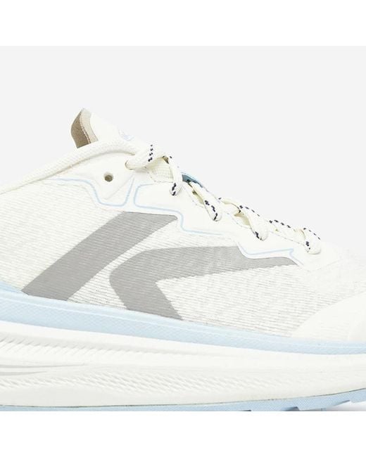 Keen White Sneakers Wk500 Fabric And Rubber Trainers