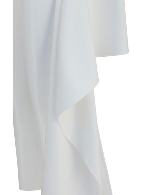 Alaïa White T-Shirt Asymmetric Cotton T-Shirts & Jerseys