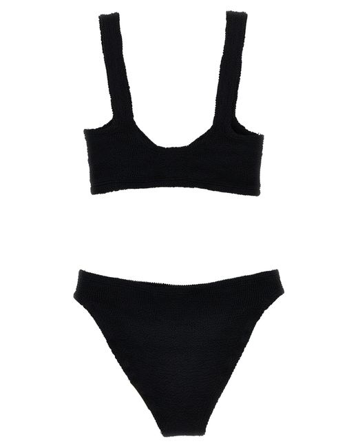 Hunza G Black Bonnie Bikini Set