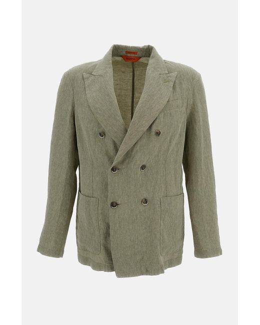 Barena Green Jackets for men
