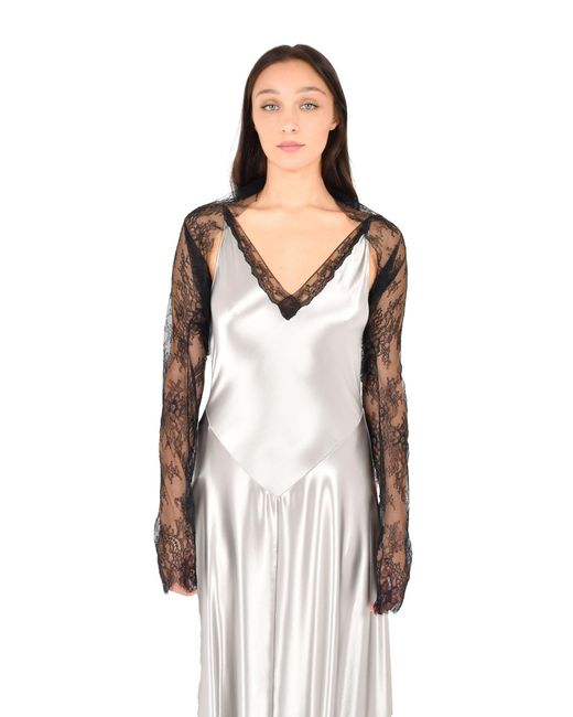 Alberta Ferretti White Long Dress