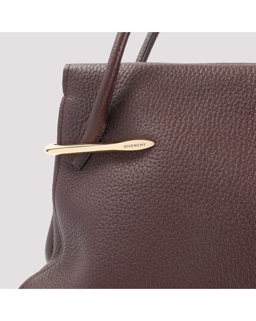 Givenchy Brown Pinch Large Calf Leather Shoulder Bag
