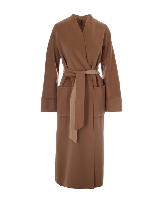 Max Mara Brown Coat Nodo