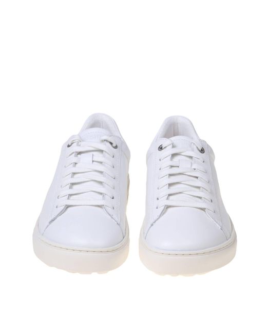 Birkenstock White Bend Low Sneakers