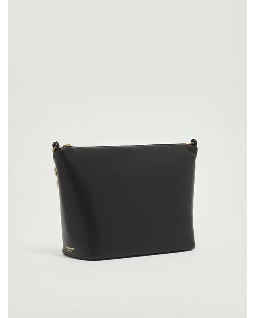 Emporio Armani Black Poliuretano Shoulder Bag