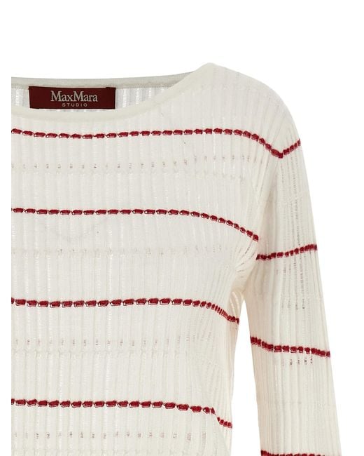 Max Mara White Silk Cardigan Clothing