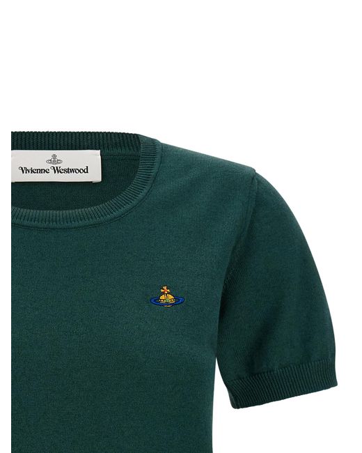 Vivienne Westwood Green Cotton Shortsleeve Shirt