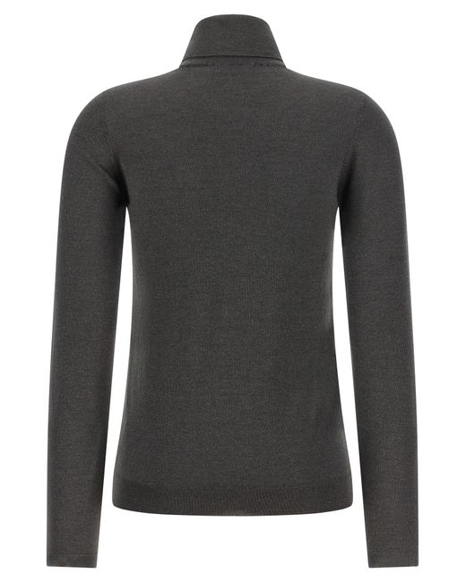 Brunello Cucinelli Black Cashmere Cardigan Clothing