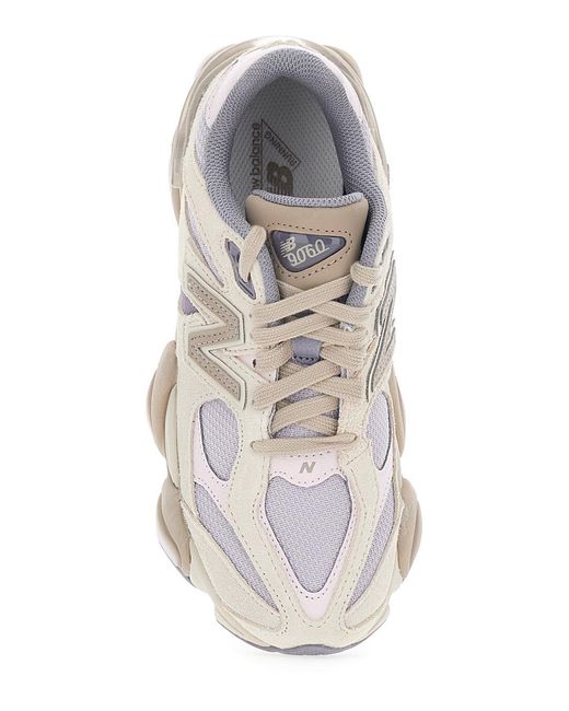 New Balance White Sneakers 9060 Trainers