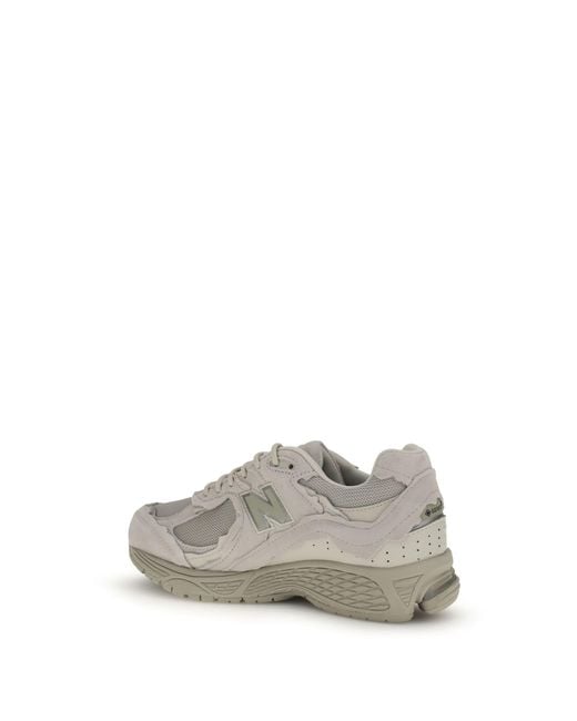 New Balance White 2002Dx Sneakers