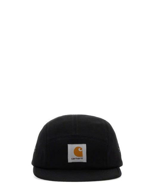Carhartt Black Baseball Hat With Logo for men