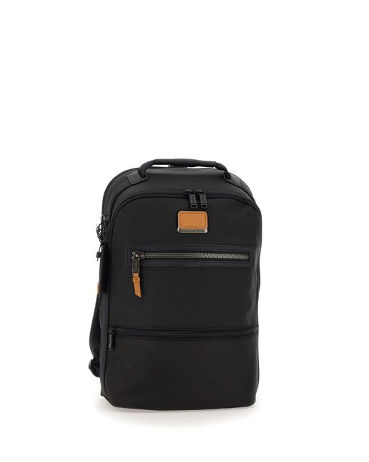Tumi Black Alpha Bravo Essential Backpack