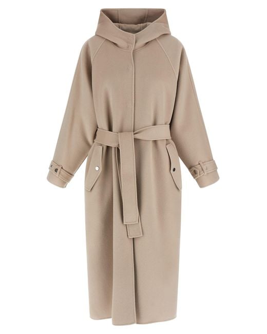 Pinko Women's Natural 'Cartoccio' Coat