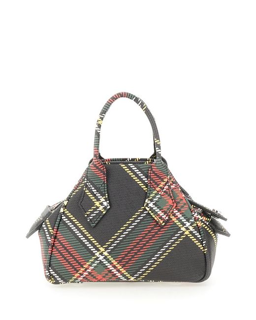 Vivienne Westwood Multicolor Mini Yasmine Bag Polyurethane Cotton Shoulder