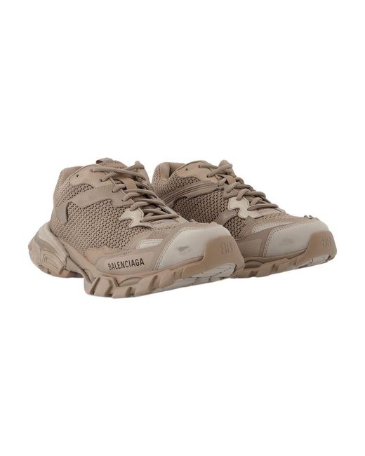 Balenciaga Brown Track.3 Sneakers