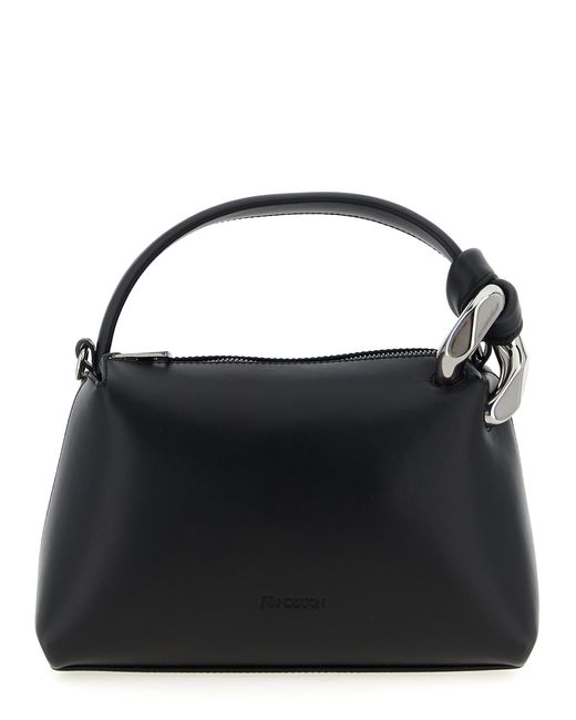 J.W. Anderson Black The Jwa Small Corner Bag Handbag