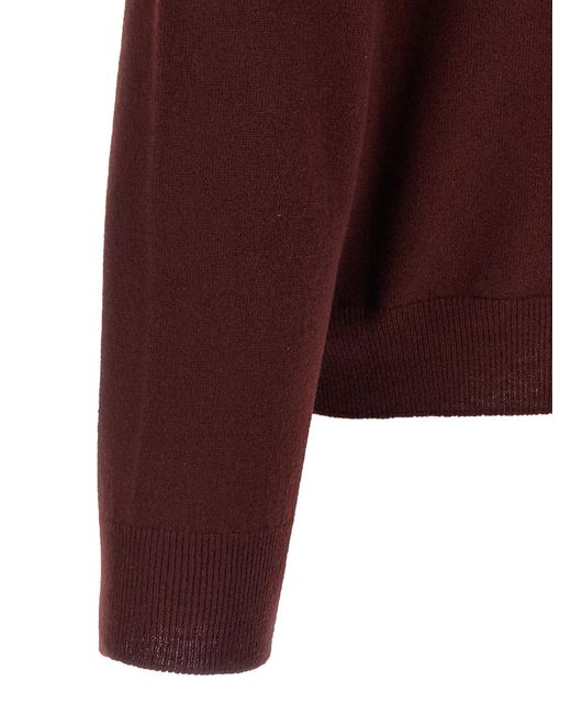 Maison Margiela Brown 'Four Stitches' Sweater