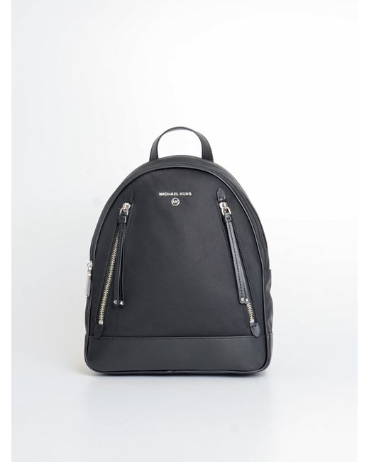 Michael Kors Leather Md Backpack Backpack in Nero (Black) Lyst UK