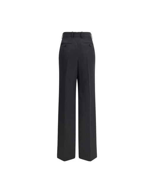 Tom Ford Black Wide Leg Trousers
