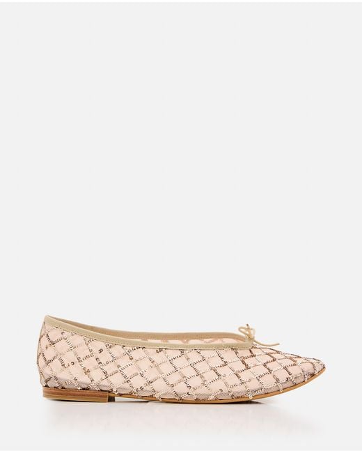 Repetto Pink Flat Shoes Pl Pa