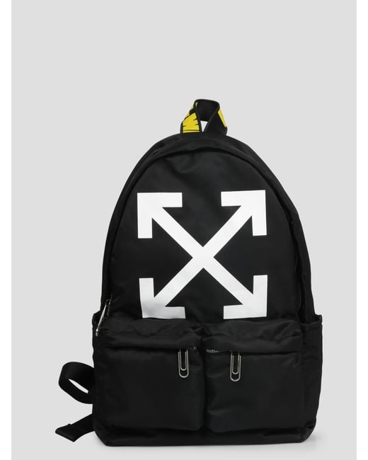 Off white top backpack mens