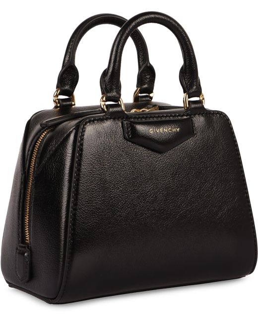 Givenchy Black Antigona Cube Nano Leather Bag