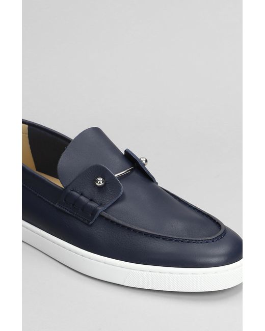 Christian Louboutin Gray Chambeliboat Loafers for men