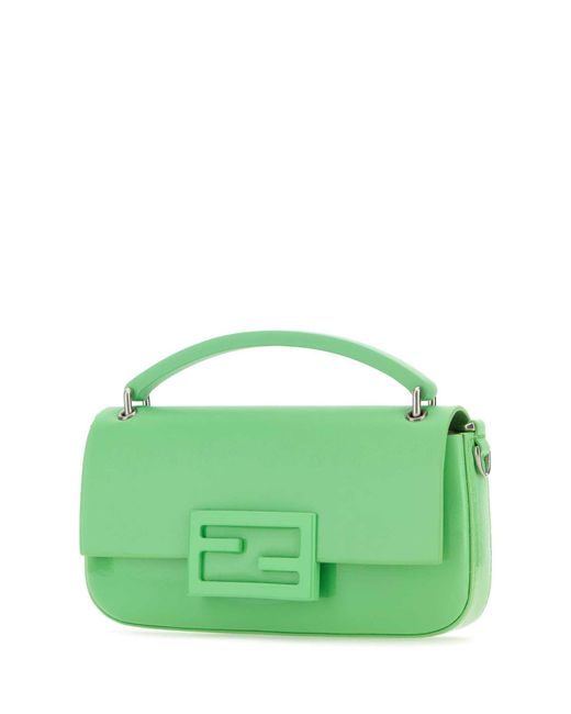 Fendi Green Pastel Leather Baguette Phone Case