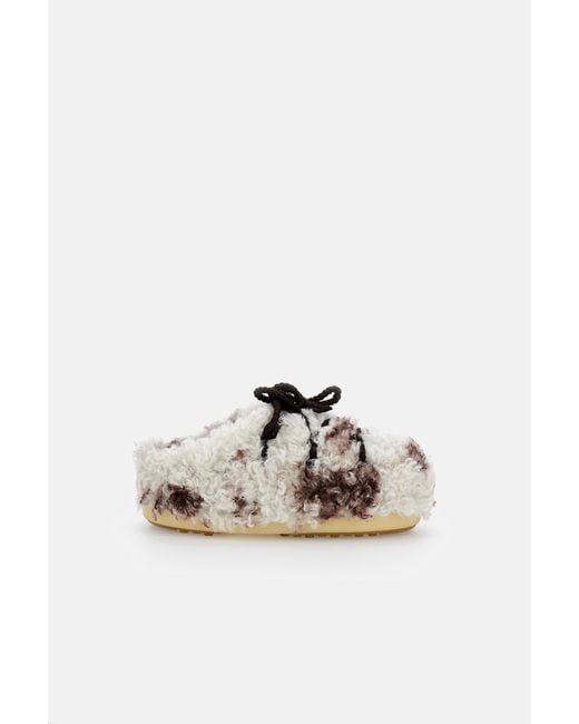 Moon Boot Brown Flat Shoes