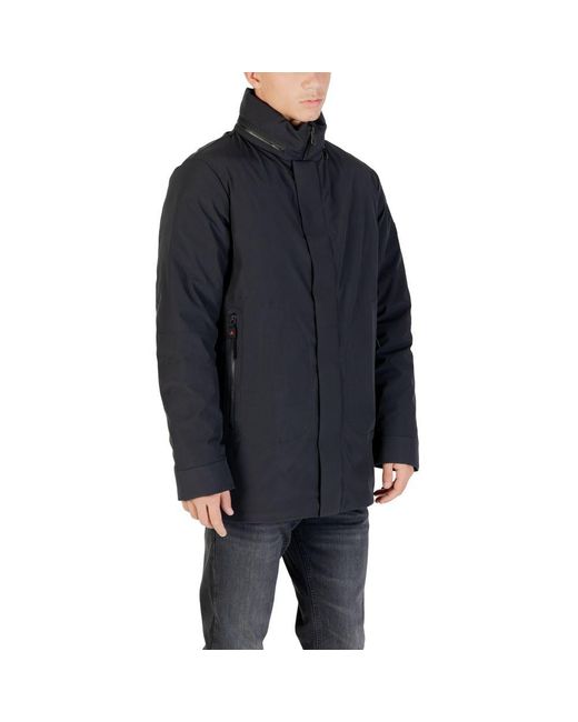 Peuterey Black Polyester Parka for men