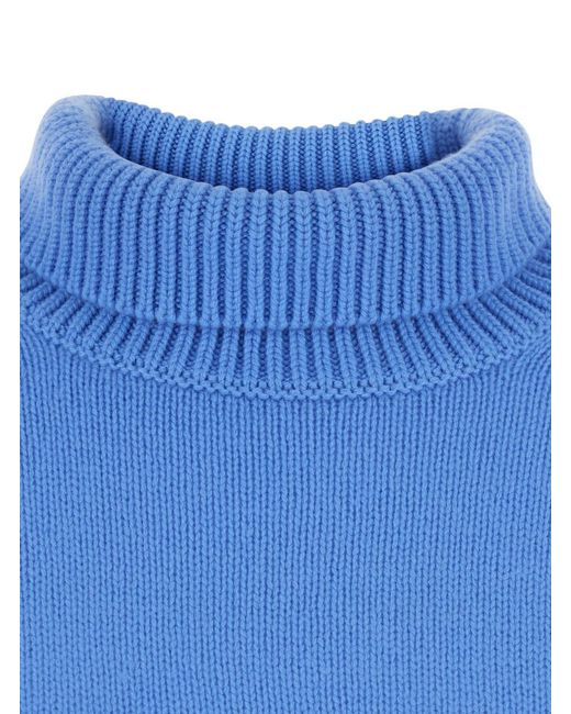 Lisa Yang Blue Sweater Heidi Cashmere Tops