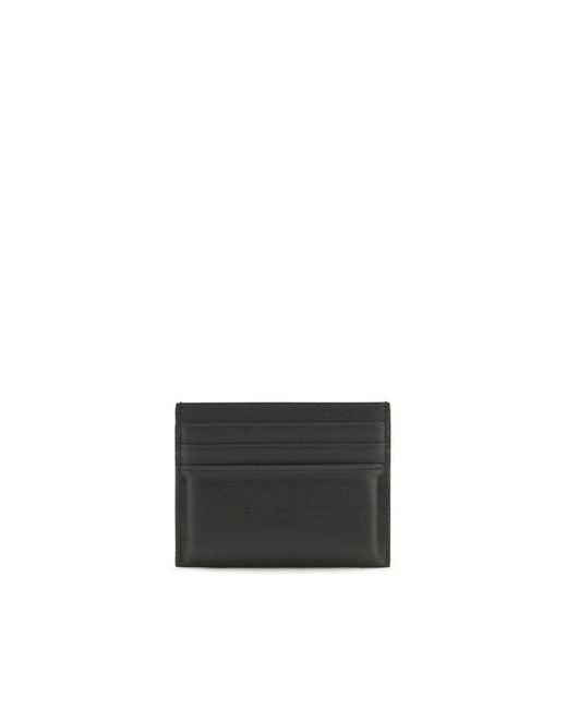 Givenchy Black Calf Leather Bos Taurus Wallet for men