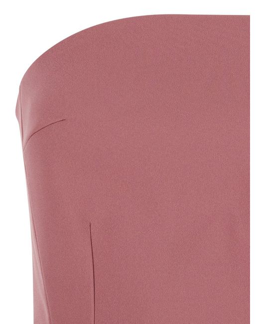 Solace London Purple Dress Mae Polyester