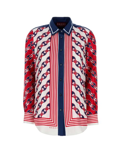 Gucci Red Shirts