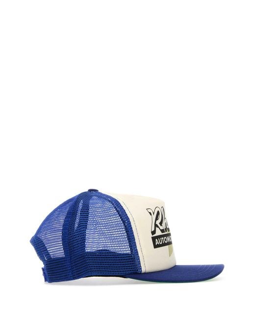Rhude Blue Hats for men