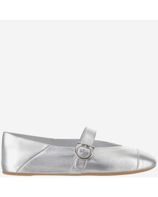 フラットシューズ Salvatore Ferragamo Ballet Flats Ornament Hooks Salvatore Ferragamo Ballet Flats Ornament Hooks | Balardi