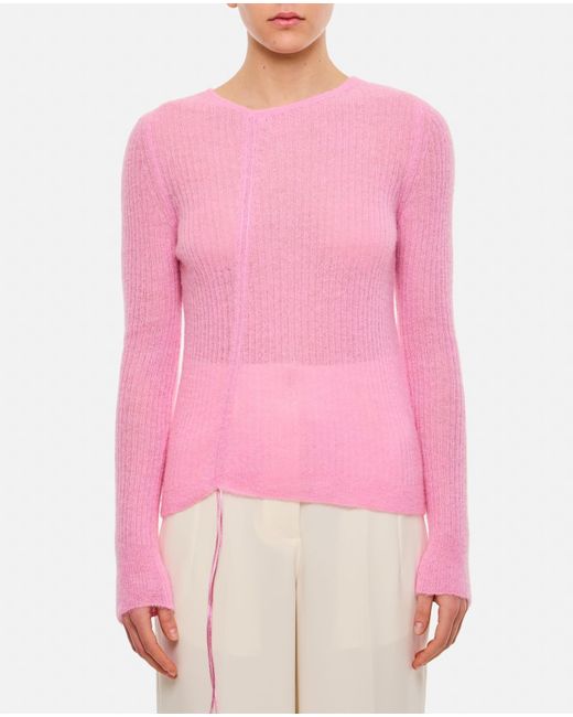 CECILIE BAHNSEN Pink Ussi Venus Soft Knit Pullover